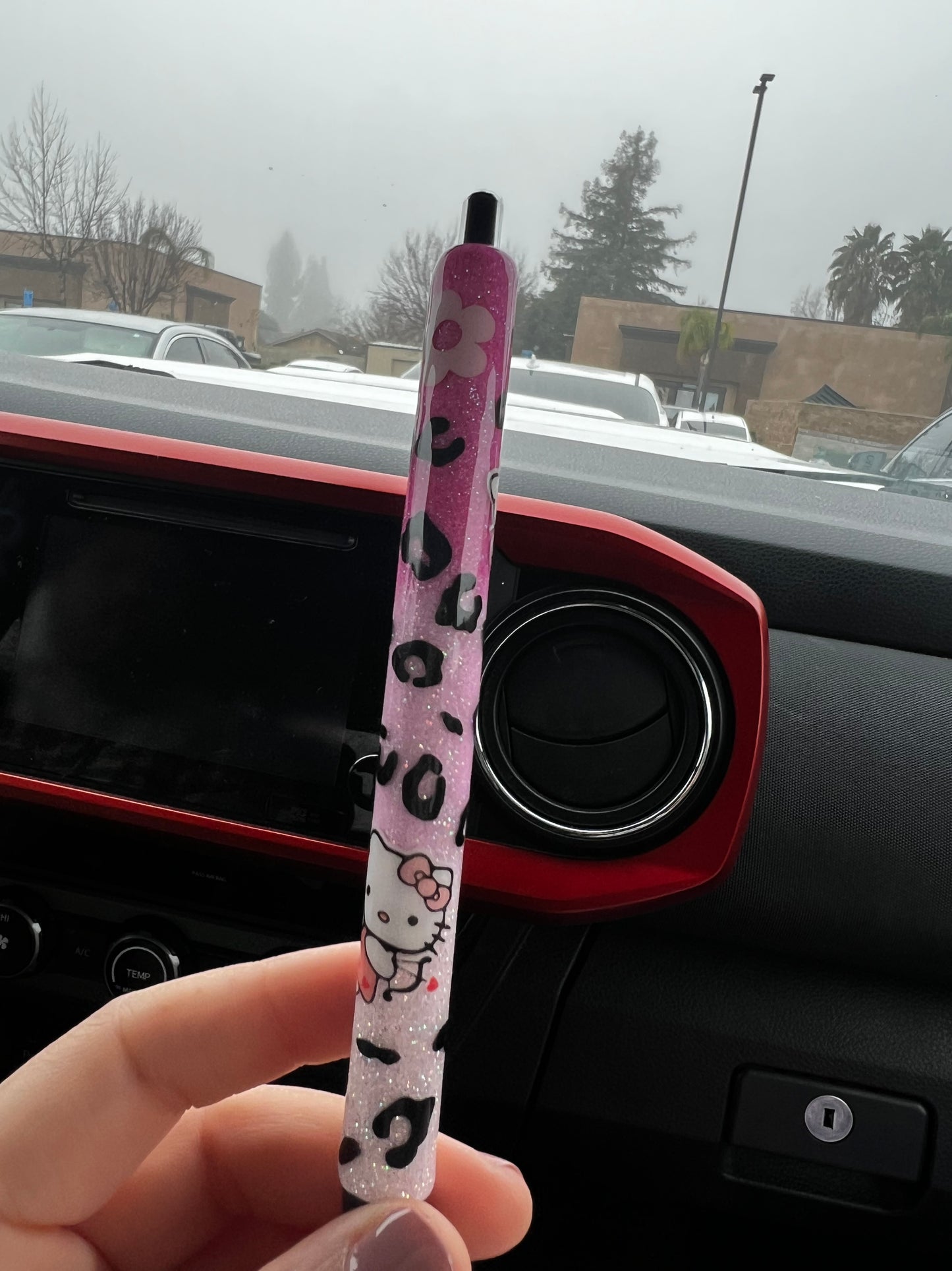 Leopard valentines kitty