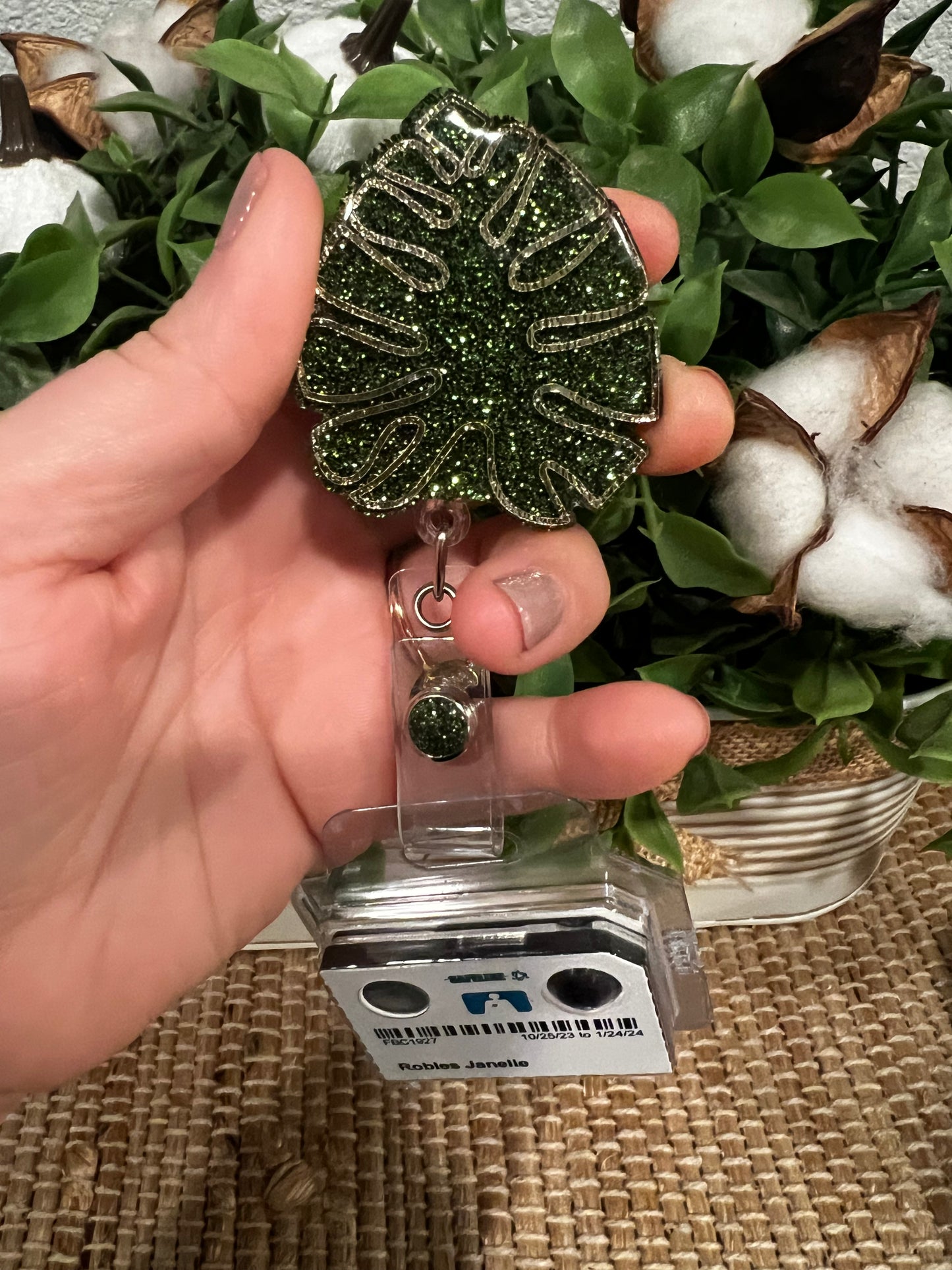 Monstera leaf