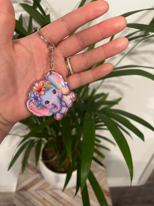 Floral Elephant