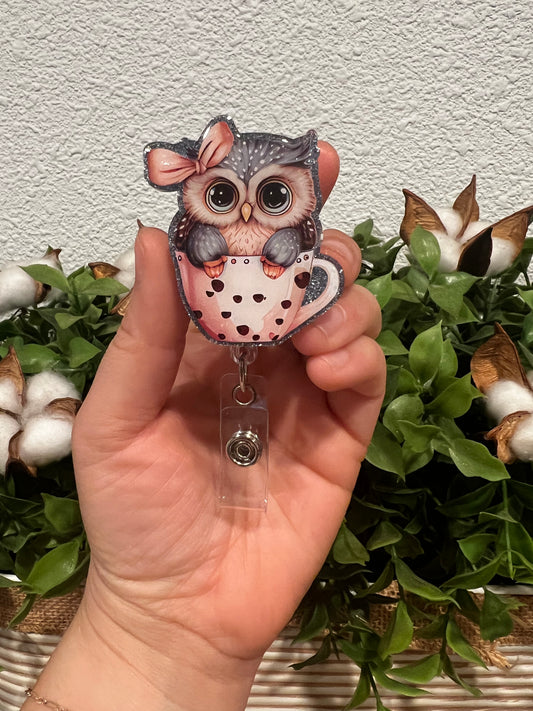 Miss Owl Badge Reel