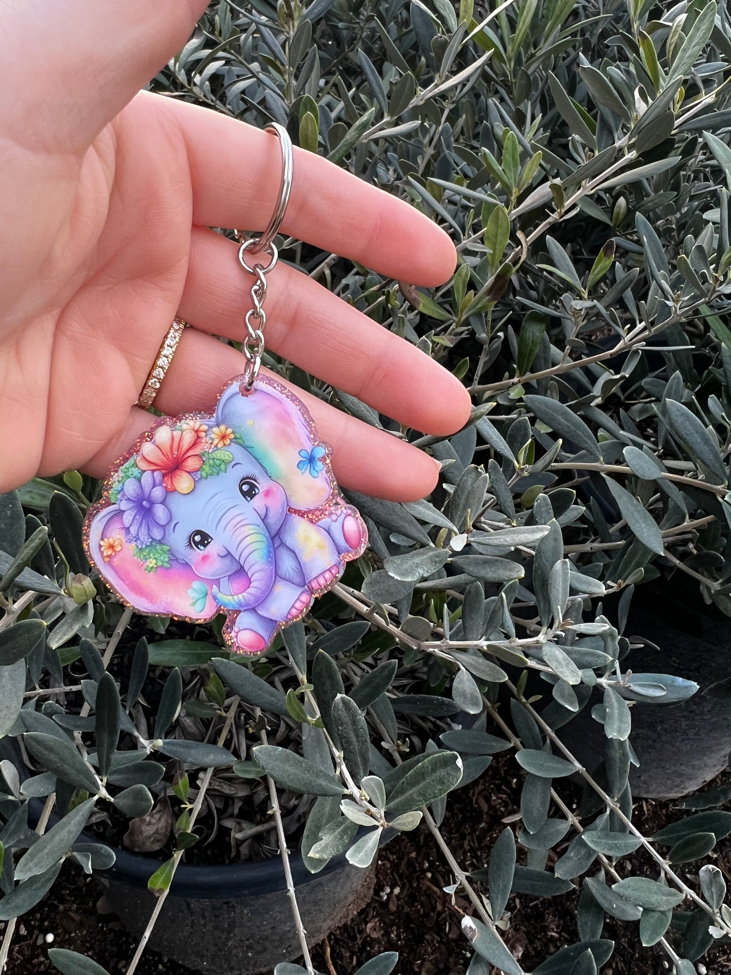 Floral Elephant