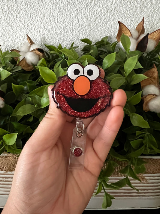 Elmo Badge Reel