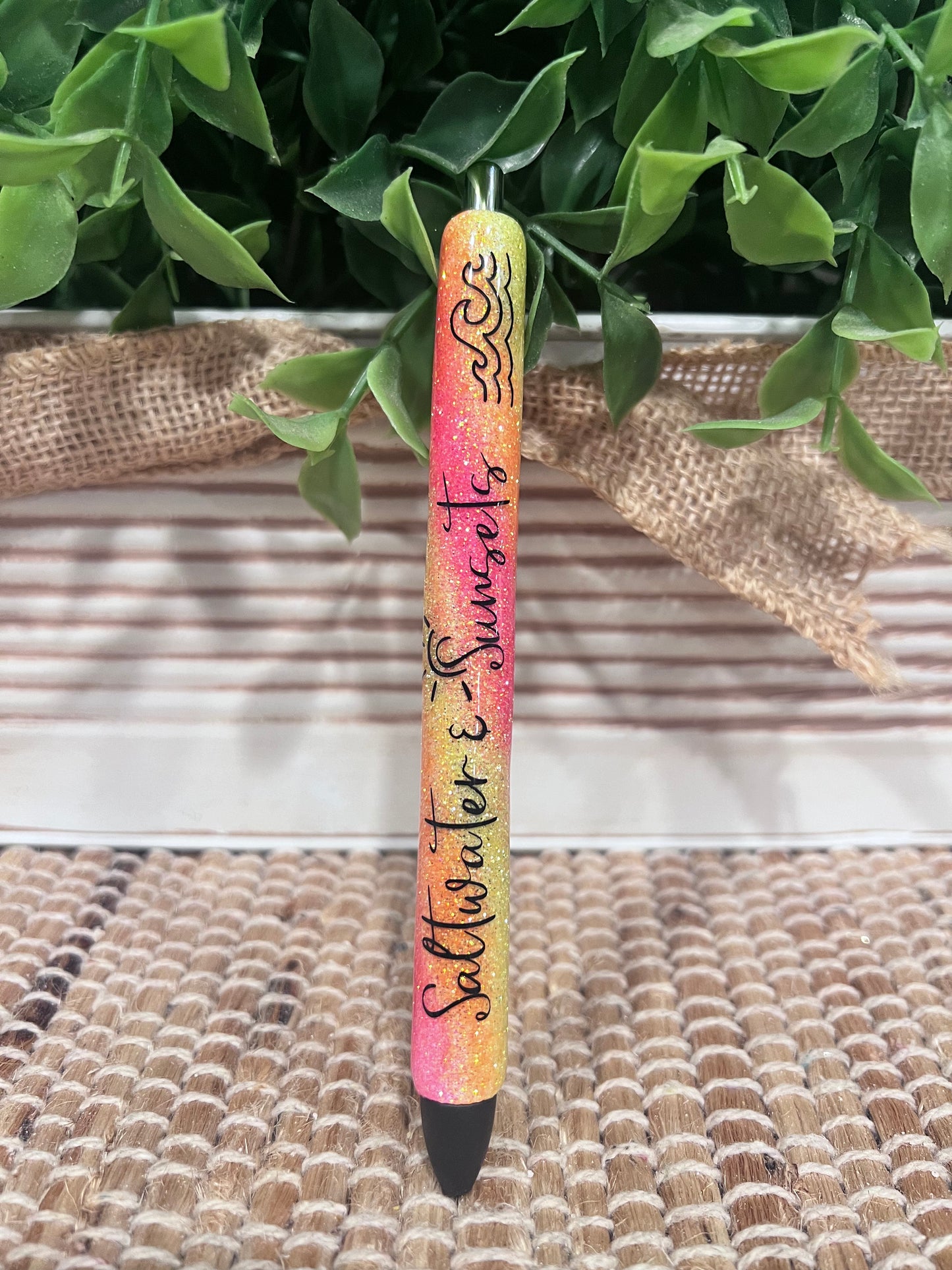 Saltwater & sunsets pen